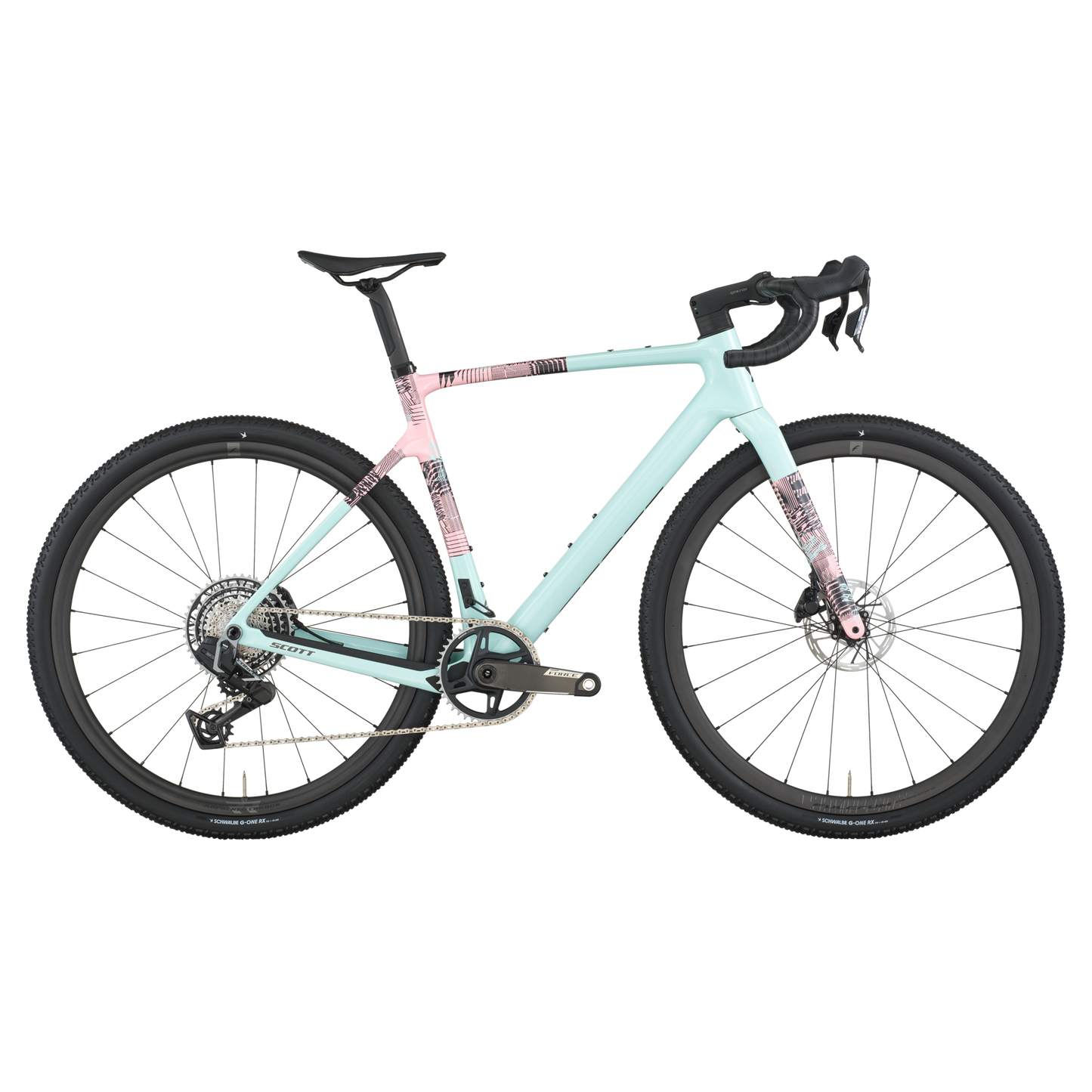 SCOTT Addict Gravel 10 Bike Gelato Blue Gelato Pink