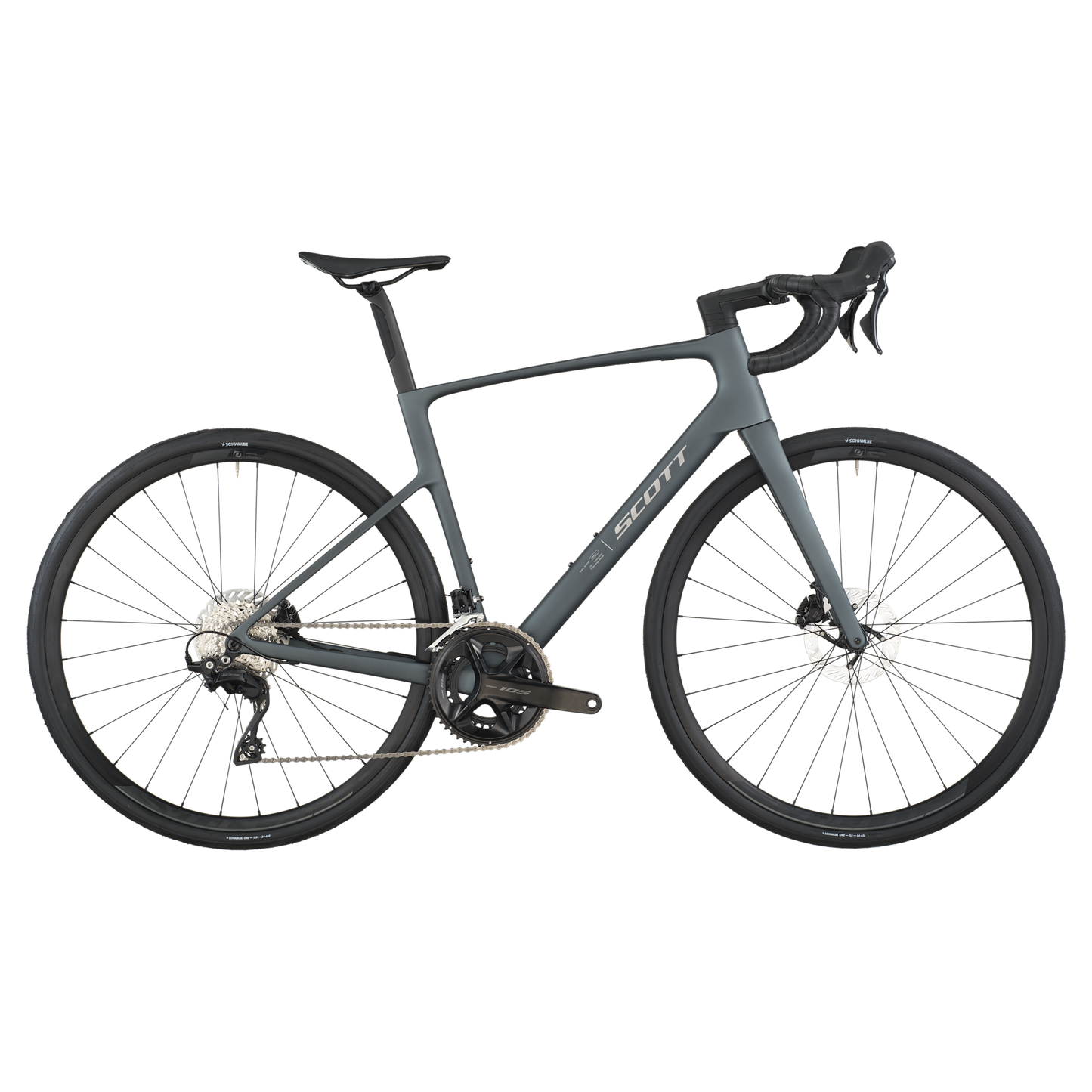 SCOTT Addict 50 Bike Carbon Grey