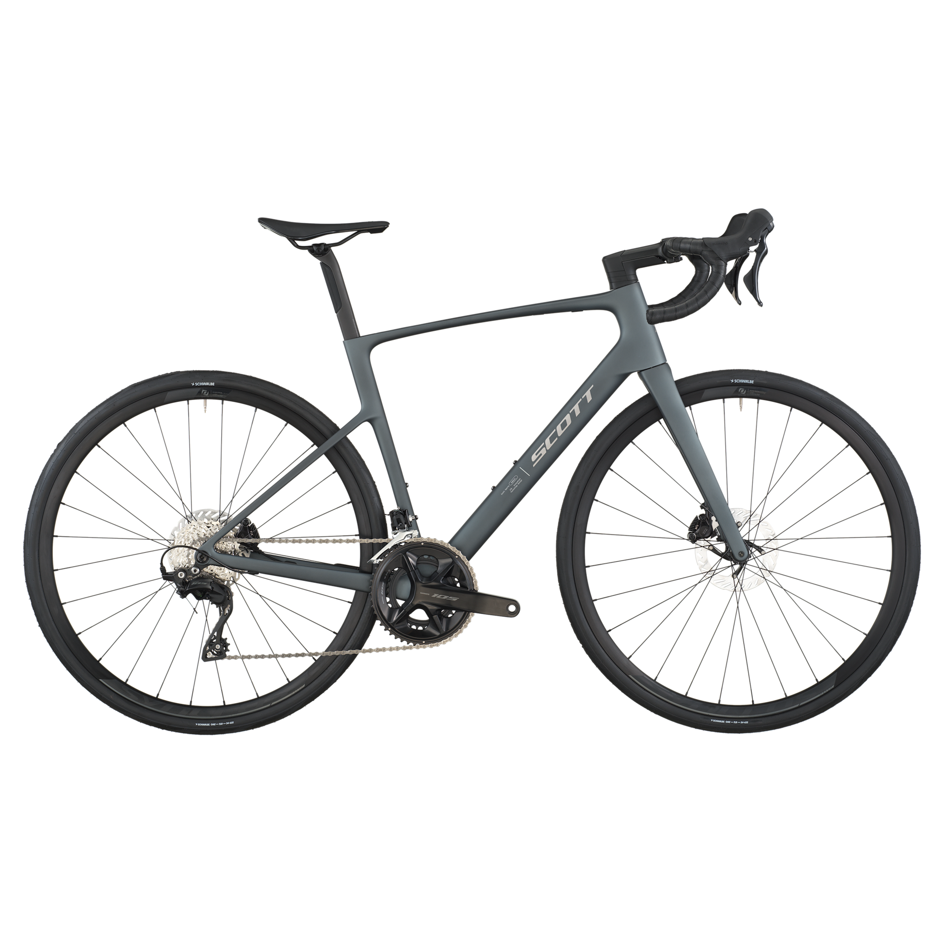 SCOTT Addict 50 Bike Carbon Grey
